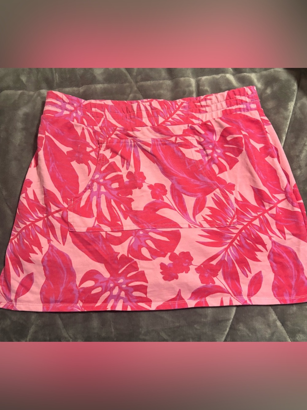 Juicy Couture Tropical Print skort-large